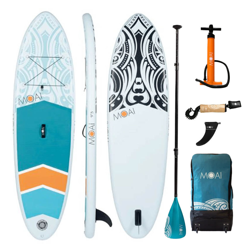 Buy MOAI 9’5” Inflatable SUP All Round Stand Up Paddle Boards Ireland