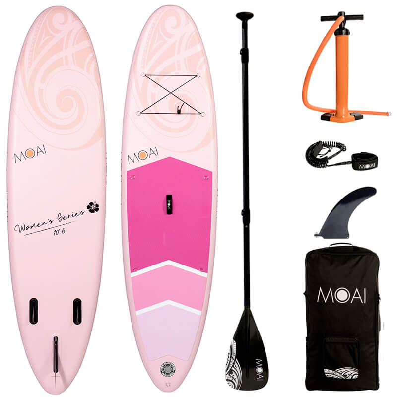 Moai 10'6” Pink All Round Stand Up Paddleboard, Free Delivery Ireland