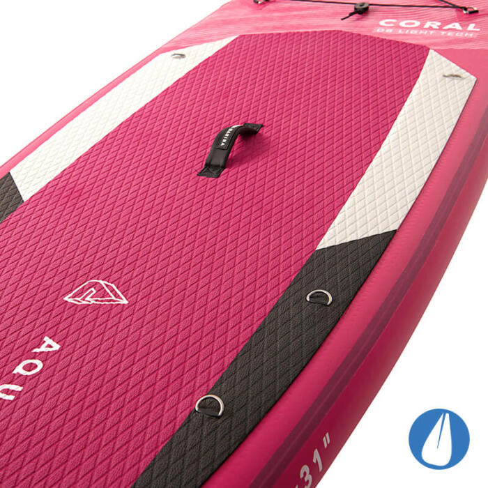 Aqua Marina CORAL All Round Advanced Inflatable Paddle Board - Buy Online in Ireland