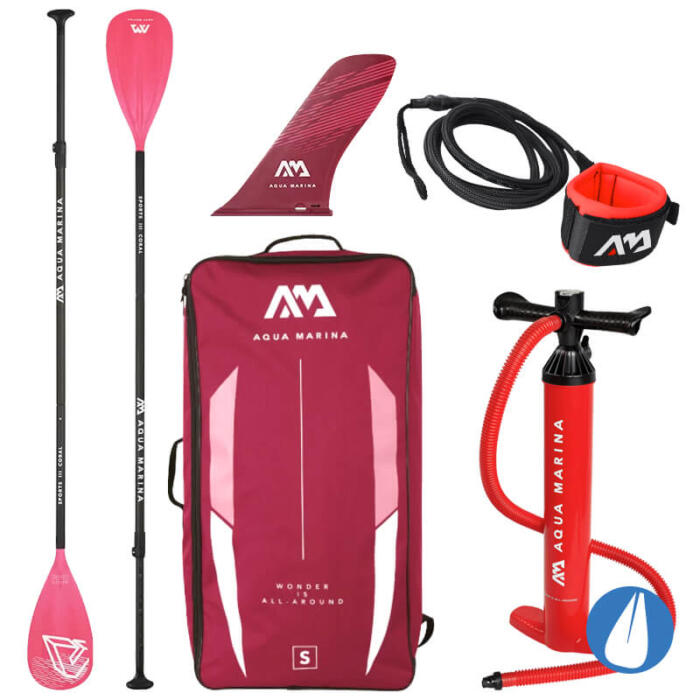 Aqua Marina CORAL All Round Advanced Inflatable Paddle Board Accessories - Buy Online in Ireland