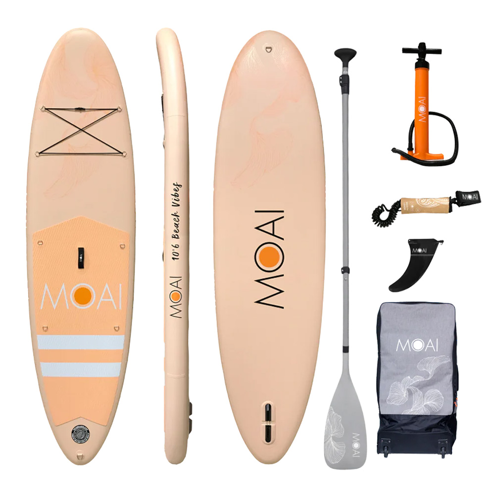 Buy MOAI 10'6" Beach Vibes Series Dawn SUP Package Inflatable SUP All Round Stand Up Paddle Boards Ireland