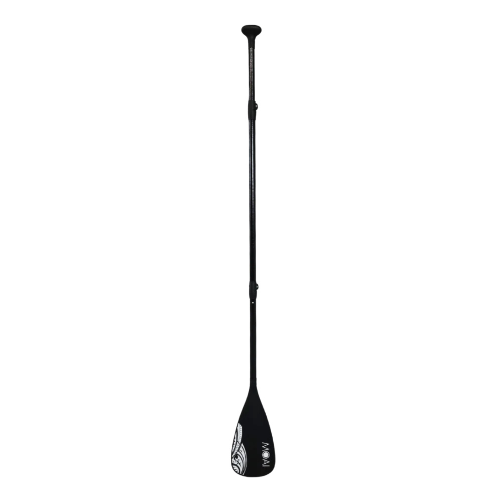 MOAI Black Fiberglass SUP Paddle - iSUP Paddleboards Ireland